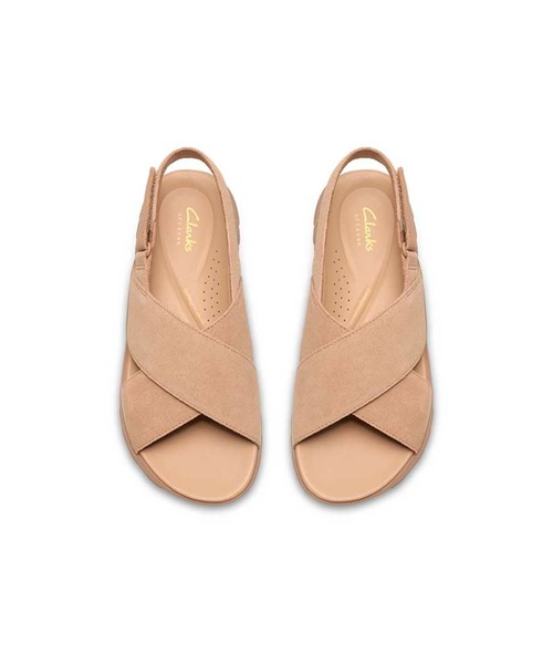Clarks(クラークス)の「クラークス ウィメンズ DashLite Wish ダッシュライトウィッシュ サンダル(サンダル・レディース・ピンク系その他/ベージュ/ゴールド/ホワイト・35/40/45/50/55/30)」の12枚目の写真