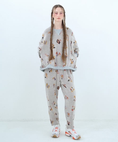 bedsidedrama（ベットサイドドラマ）の「Twenty Night JQ Pulover（ニット/セーター・レディース・グレー/ブラック・2/1）」の9枚目の写真