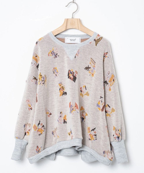 bedsidedrama（ベットサイドドラマ）の「Twenty Night JQ Pulover（ニット/セーター・レディース・グレー/ブラック・2/1）」の18枚目の写真