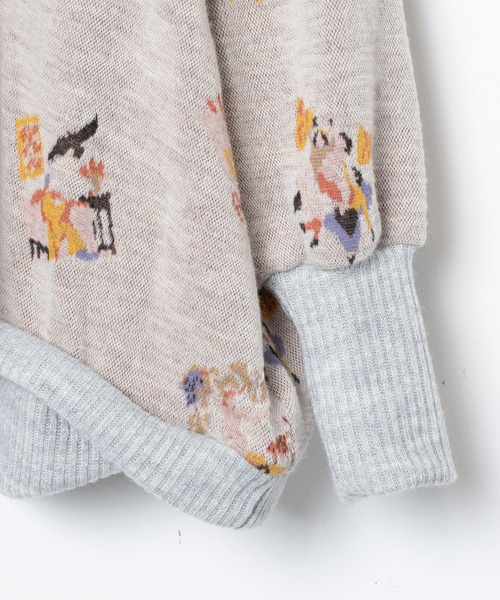 bedsidedrama（ベットサイドドラマ）の「Twenty Night JQ Pulover（ニット/セーター・レディース・グレー/ブラック・2/1）」の21枚目の写真