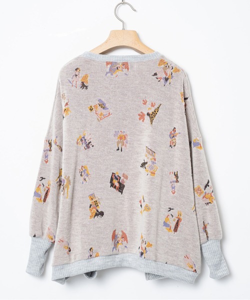 bedsidedrama（ベットサイドドラマ）の「Twenty Night JQ Pulover（ニット/セーター・レディース・グレー/ブラック・2/1）」の19枚目の写真