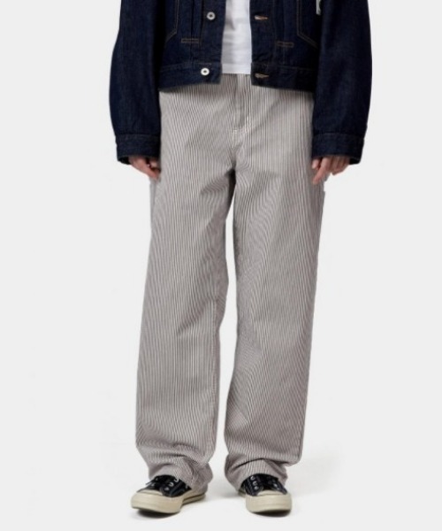 Carhartt WIP(カーハートダブリューアイピー)の「Carhartt WIP W' MERCER PANT(カーハートワークインプログレス ウィメンズマーサーパンツ)(デニムパンツ・レディース・ホワイト系・26/25/24)」の1枚目の写真