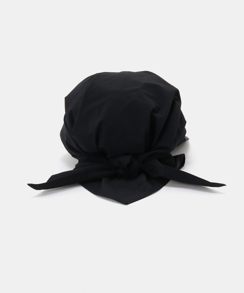 KIJIMA TAKAYUKI(キジマ タカユキ)の「KIJIMA TAKAYUKI DETACHABLE SCARF 6PANEL WYYY261352:キャップ(キャップ・レディース・ブラック・FREE)」の8枚目の写真