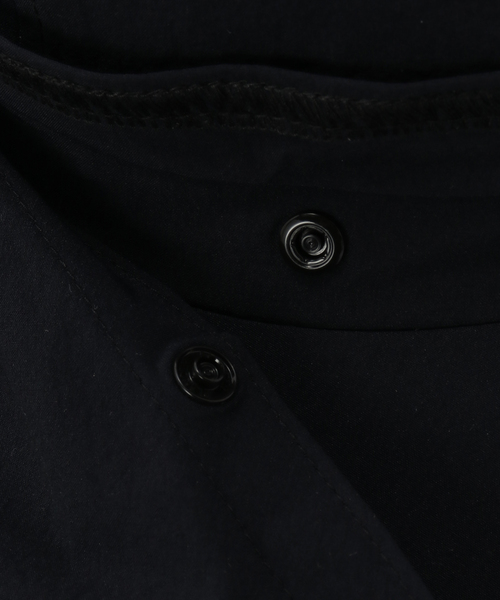 KIJIMA TAKAYUKI(キジマ タカユキ)の「KIJIMA TAKAYUKI DETACHABLE SCARF 6PANEL WYYY261352:キャップ(キャップ・レディース・ブラック・FREE)」の9枚目の写真