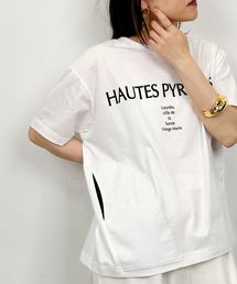 PICCIN | 脇ポケット付きロゴTシャツ(Tシャツ/カットソー)