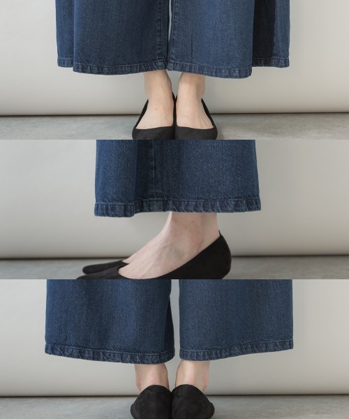 RCD(アールシーディー)の「デニムバギーパンツ(デニムパンツ・レディース・ブルー/ネイビー・LL/L/M)」の12枚目の写真
