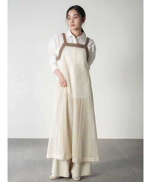 セール】Bicolor mesh onpiece（ワンピース）｜FIKA.（フィーカ）の