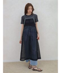 Bicolor mesh onpiece