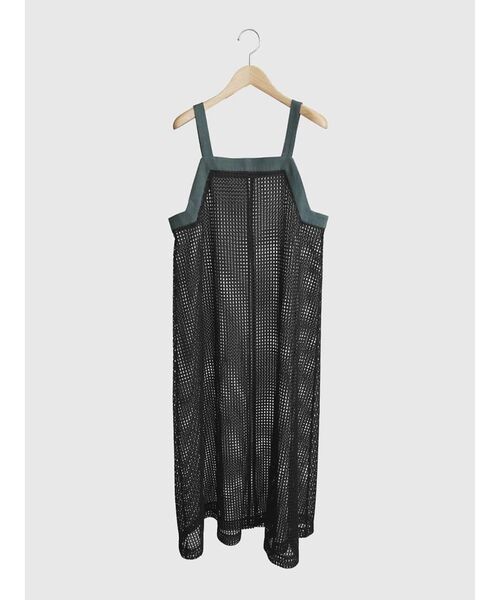 FIKA.(フィーカ)の「Bicolor mesh onpiece(ワンピース・レディース・ベージュ/カーキ/ブラック・FREE)」の21枚目の写真