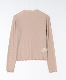 シースルーカットソー