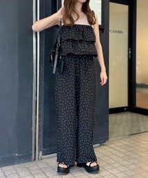 Kastane | 【一部店舗限定/S.Mサイズ展開】B フリルキャミサロペット(サロペット/オーバーオール)