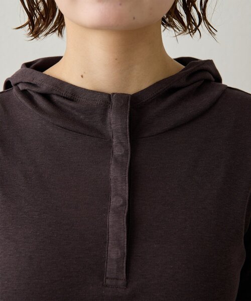 Whim Gazette（ウィムガゼット）の「＜WEB限定＞【Nuition】ボディスーツ（Tシャツ/カットソー・レディース・グレー/ブラウン・FREE）」の21枚目の写真