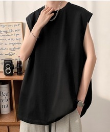 No Sleeve Oversized T-Shirt ノースリーブオーバーサイズTシャツ