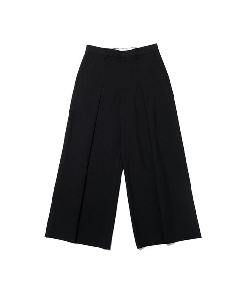 TEN PAST SEVEN(テン ファスト セブン)の「ワイドタックスラックス(2カラー)(スラックス・メンズ・ブラック/グレー・SMALL/MEDIUM/LARGE)」の1枚目の写真