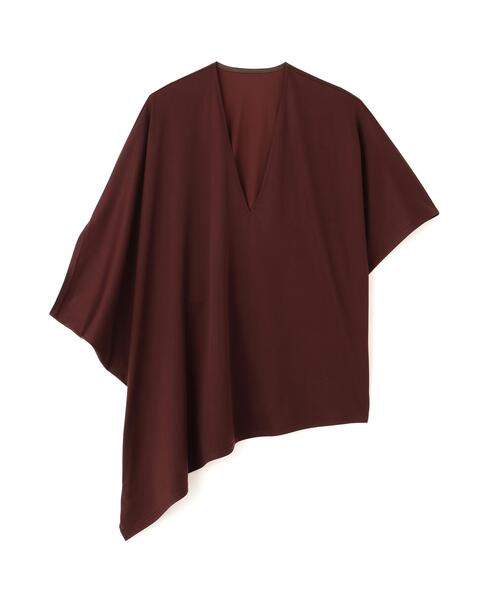 LE PHIL(ルフィル)の「◆キュプラジャージプルオーバー(Tシャツ/カットソー・レディース・ブラック/ブラウン/ホワイト・F)」の19枚目の写真