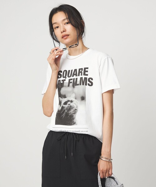 別注】＜SQUARE CATFILMS＞フォトプリント Tシャツ（Tシャツ