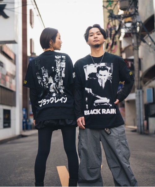 ハードコアチョコレート（ハードコアチョコレート）の「ブラック・レイン/佐藤浩史（日本刀ブラック）（Tシャツ/カットソー・メンズ・ブラック・X-LARGE/XX-LARGE/LARGE）」の7枚目の写真