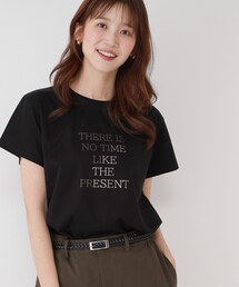 【接触冷感/抗菌防臭/消臭/UVカット】半袖ロゴTシャツ