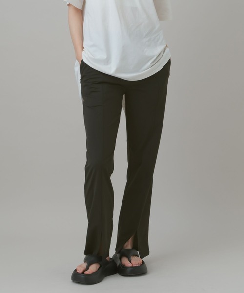 LAKOLE（ラコレ）の「ラッシュガードスリットパンツ / 694217（ラッシュガード・レディース・モカ/ブラック・MEDIUM/LARGE）」の5枚目の写真