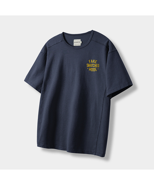 DIMITRI BLACK(ディミトリブラック)の「SNATCHED クロップ半袖Tシャツ_4カラー(Tシャツ/カットソー・レディース・クリーム/ネイビー/ダークグレー/オリーブ・LARGE/X-LARGE/MEDIUM)」の4枚目の写真