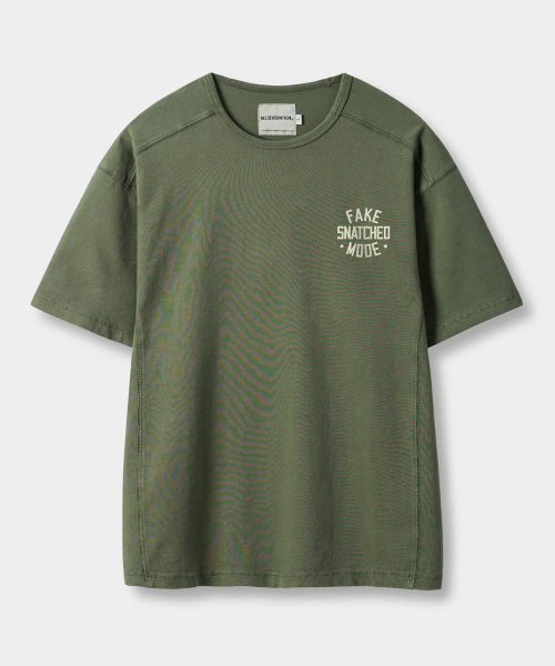 DIMITRI BLACK(ディミトリブラック)の「SNATCHED クロップ半袖Tシャツ_4カラー(Tシャツ/カットソー・レディース・クリーム/ネイビー/ダークグレー/オリーブ・LARGE/X-LARGE/MEDIUM)」の15枚目の写真