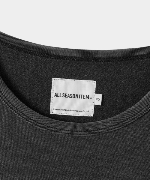DIMITRI BLACK(ディミトリブラック)の「SNATCHED クロップ半袖Tシャツ_4カラー(Tシャツ/カットソー・レディース・クリーム/ネイビー/ダークグレー/オリーブ・LARGE/X-LARGE/MEDIUM)」の10枚目の写真