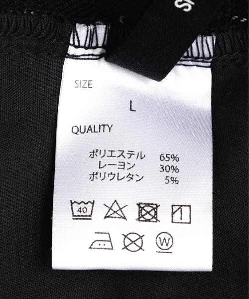 gibous（ギボス）の「gibous/ギボス/striped baggy pants（その他パンツ・レディース・ブラック・M/S/L）」の17枚目の写真