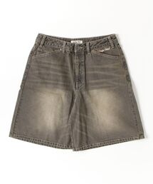 My sugar Babe（マイシュガーベイブ）の「flare denim shorts（ショーツ）」