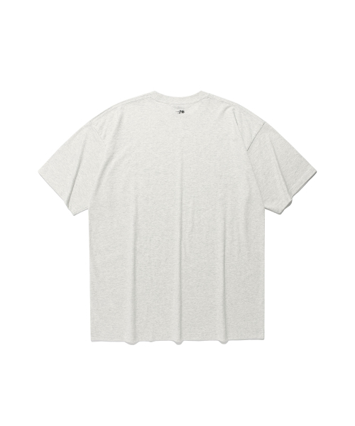 NICE GHOST CLUB（ナイスゴーストクラブ）の「NICEGHOSTCLUB STAYING ANGELS BIG BIG TEE_OATMEAL(NG2GMUT546F)（Tシャツ/カットソー・レディース・オートミール・F）」の6枚目の写真