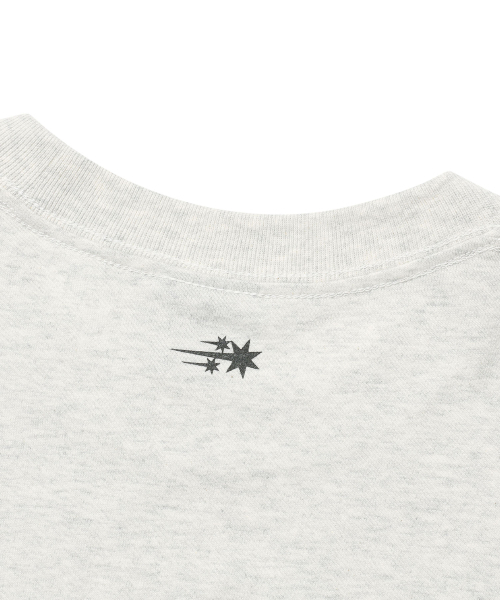 NICE GHOST CLUB（ナイスゴーストクラブ）の「NICEGHOSTCLUB STAYING ANGELS BIG BIG TEE_OATMEAL(NG2GMUT546F)（Tシャツ/カットソー・レディース・オートミール・F）」の2枚目の写真