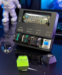 HIGHTIDE（ハイタイド）の「LGL STUDIO エルジーエル スタジオ VFD Desk Clock VFD デスククロック（置時計）」