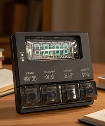 HIGHTIDE（ハイタイド）の「LGL STUDIO エルジーエル スタジオ VFD Desk Clock VFD デスククロック（置時計）」