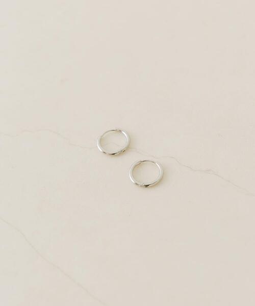 SMELLY(スメリー)の「ステンレスフープピアス13mm(ピアス(両耳用)・レディース・シルバー/ゴールド・-)」の2枚目の写真