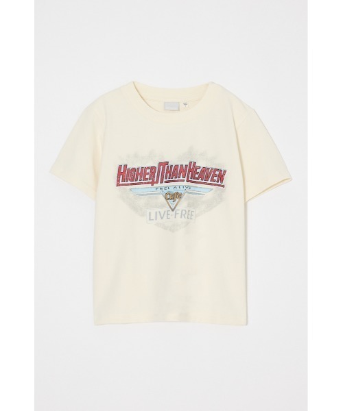 MOUSSY(マウジー)の「COMPACT ROCK Tシャツ(Tシャツ/カットソー・レディース・ライトブラック/ホワイト/レッド・FREE)」の20枚目の写真