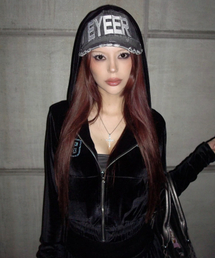 EYEER（イワイイアル）の「Basic Logo Ball Cap - Black/White（キャップ）」