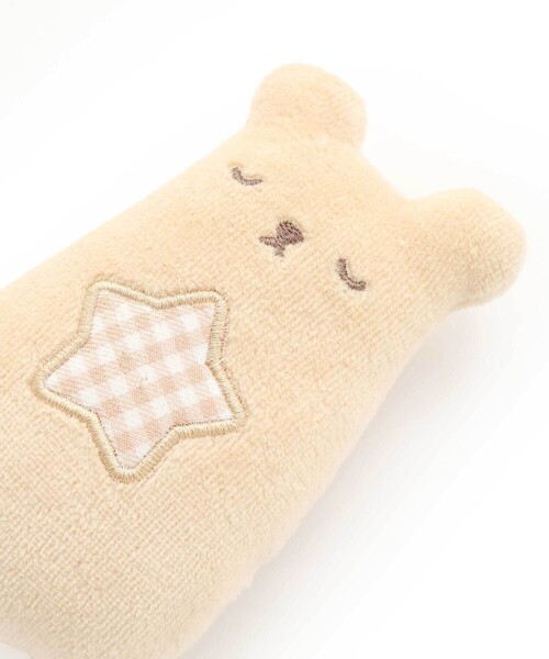 SLAP SLIP BABY(スラップスリップベビー)の「クマウサギおくるみ+ラトルセットベビー(おくるみ・キッズ・ベージュ/ピンク・FREE)」の19枚目の写真