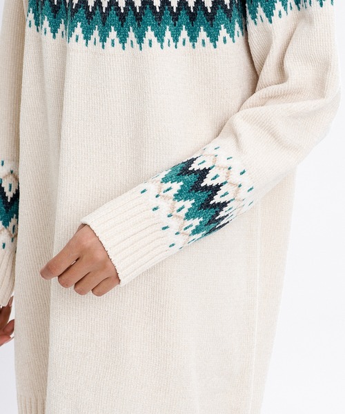 BILLABONG(ビラボン)の「BILLABONG/ビラボン ワンピース BG014353(ワンピース・レディース・アイボリー/ブラウン・M)」の5枚目の写真