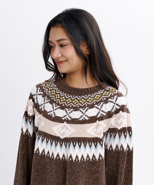 BILLABONG(ビラボン)の「BILLABONG/ビラボン ワンピース BG014353(ワンピース・レディース・アイボリー/ブラウン・M)」の7枚目の写真