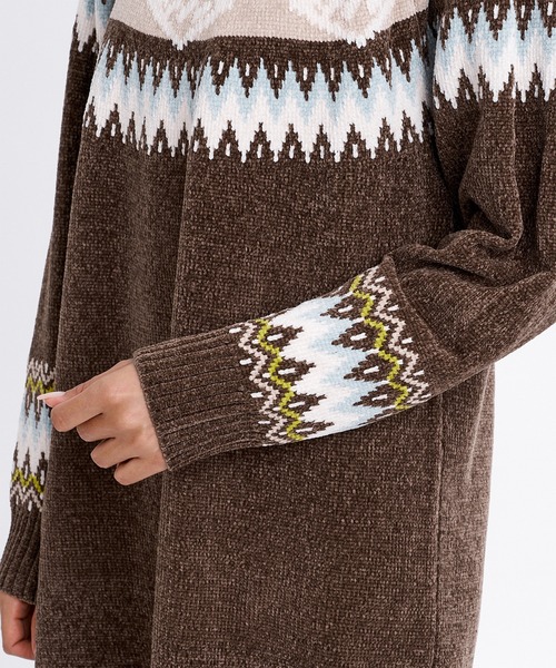 BILLABONG(ビラボン)の「BILLABONG/ビラボン ワンピース BG014353(ワンピース・レディース・アイボリー/ブラウン・M)」の8枚目の写真
