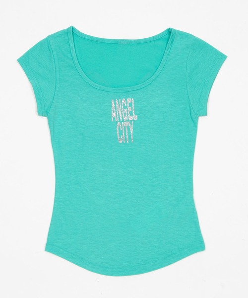 dispark(ディスパーク)の「DISPARK/ANGELCITYトップ(Tシャツ/カットソー・レディース・グリーン系その他/イエロー・FREE)」の14枚目の写真