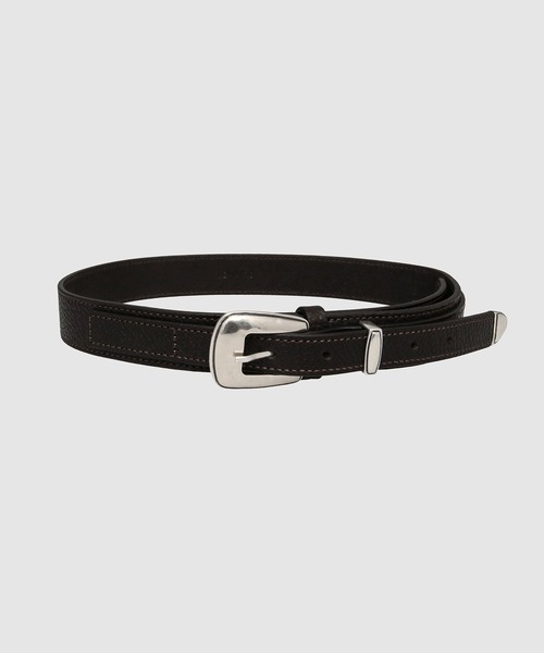 LEMAIRE(ルメール)の「MINIMAL WESTERN BELT(ベルト・メンズ・ブラウン/ブラック・80/85/75)」の2枚目の写真