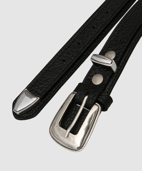 LEMAIRE(ルメール)の「MINIMAL WESTERN BELT(ベルト・メンズ・ブラウン/ブラック・80/85/75)」の4枚目の写真