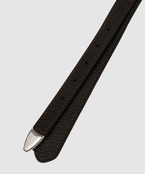 LEMAIRE(ルメール)の「MINIMAL WESTERN BELT(ベルト・メンズ・ブラウン/ブラック・80/85/75)」の8枚目の写真
