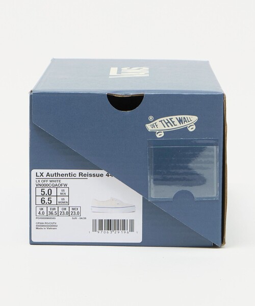 VANS(バンズ)の「<VANS>LX Authentic44/スニーカー(スニーカー・レディース・オフホワイト・US 6/US 5/US 7/US 5H/US 7H/US 6H)」の11枚目の写真
