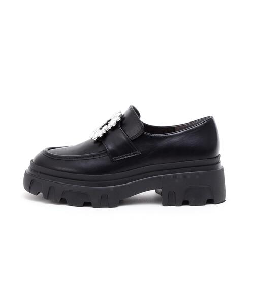JILL by JILL STUART(ジルバイジルスチュアート)の「ビジューローファー(ローファー・レディース・ブラック・LARGE/MEDIUM/SMALL)」の17枚目の写真
