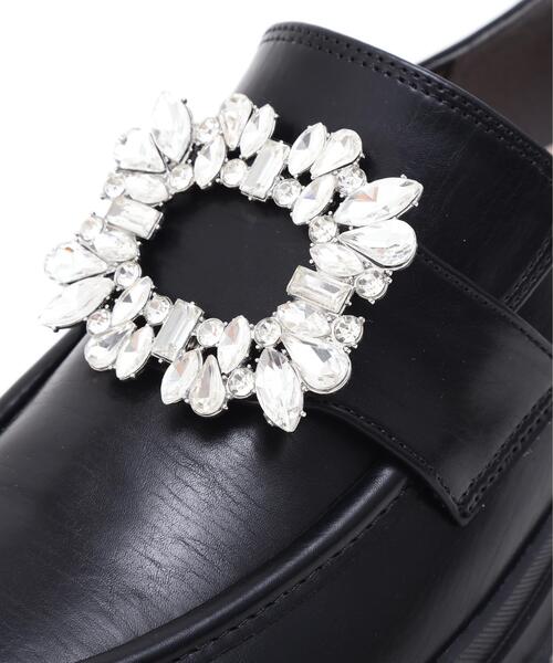 JILL by JILL STUART(ジルバイジルスチュアート)の「ビジューローファー(ローファー・レディース・ブラック・LARGE/MEDIUM/SMALL)」の20枚目の写真