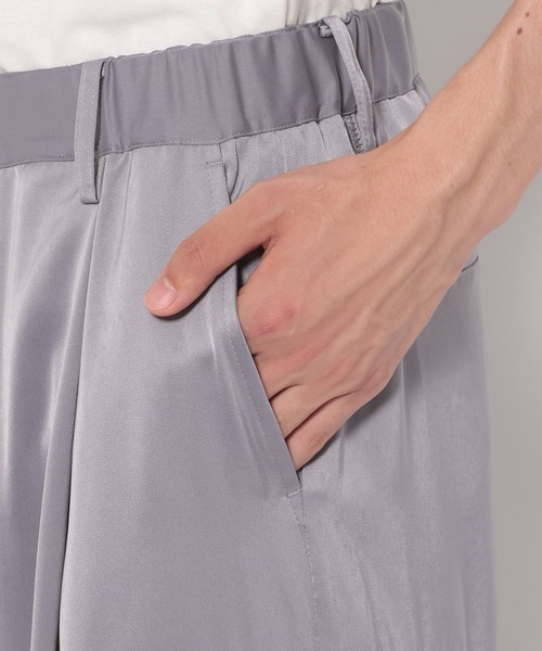 RAGEBLUE(レイジブルー)の「SATIN PARACHUTE CARGO PANTS/サテンパラシュートカーゴパンツ【セットアップ対応】(カーゴパンツ・メンズ・ブラック/グレー系その他・LARGE/MEDIUM)」の6枚目の写真