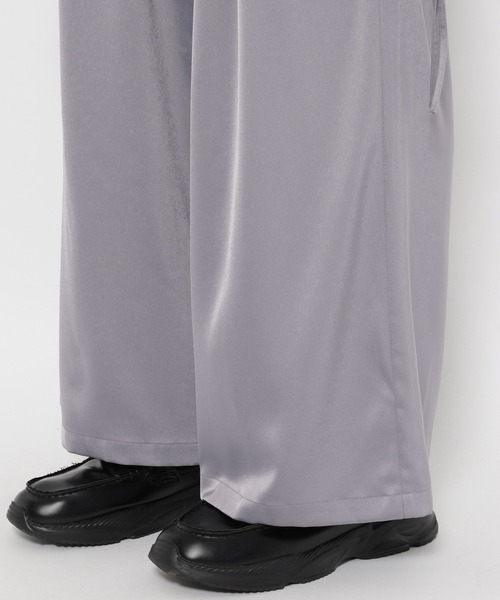 RAGEBLUE(レイジブルー)の「SATIN PARACHUTE CARGO PANTS/サテンパラシュートカーゴパンツ【セットアップ対応】(カーゴパンツ・メンズ・ブラック/グレー系その他・LARGE/MEDIUM)」の9枚目の写真