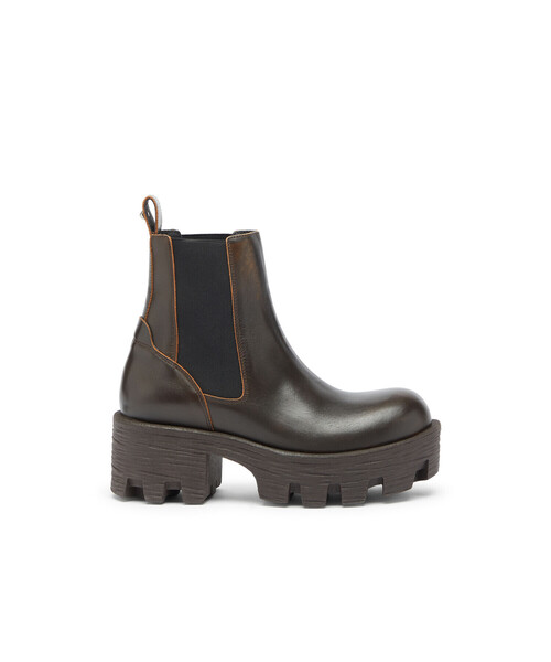 DIESEL(ディーゼル)の「ウィメンズ ブーツ D-HAMMER CHUNKY W(ブーツ・レディース・ダークブラウン/ブラック・39/40/36/38/37)」の2枚目の写真