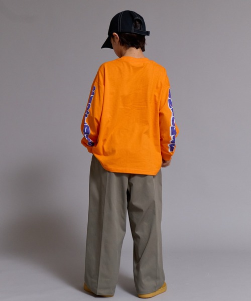 PAIRMANON STREET(ペアマノンストリート)の「【90-160cm】タック ツイル トラウザー パンツ 【PAIRMANON STREET】(その他パンツ・キッズ・グレー/ネイビー/ブラウン/ブラック系その他・130/100/120/110/90/160/150/140)」の10枚目の写真